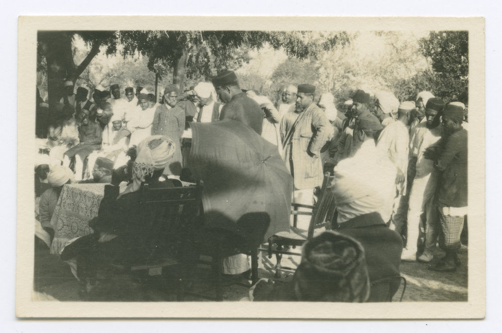 Addressing Hindus and Mohammedans, Saharanpur