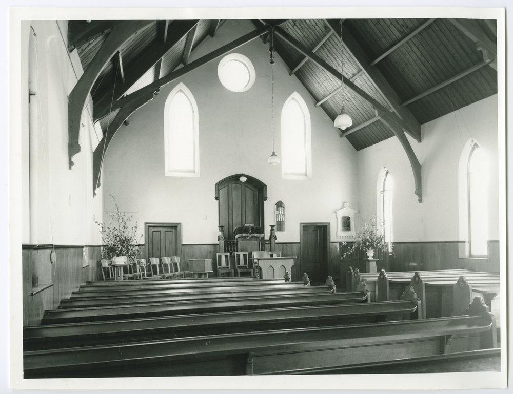 North Taieri Church interior
