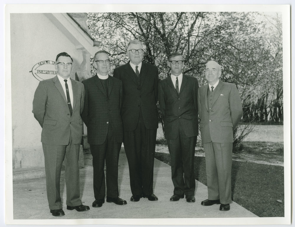 North Taieri Church, Minister and Elders, 1966