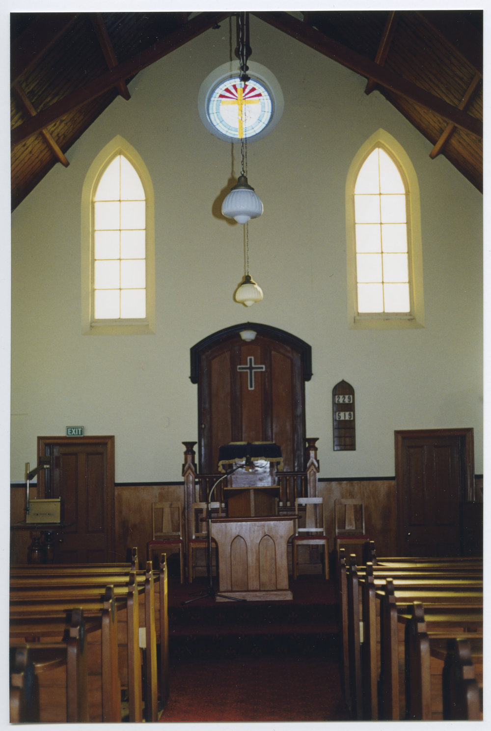 North Taieri Church interior
