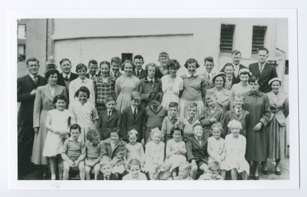 St. Stephen's Sunday School children and teachers