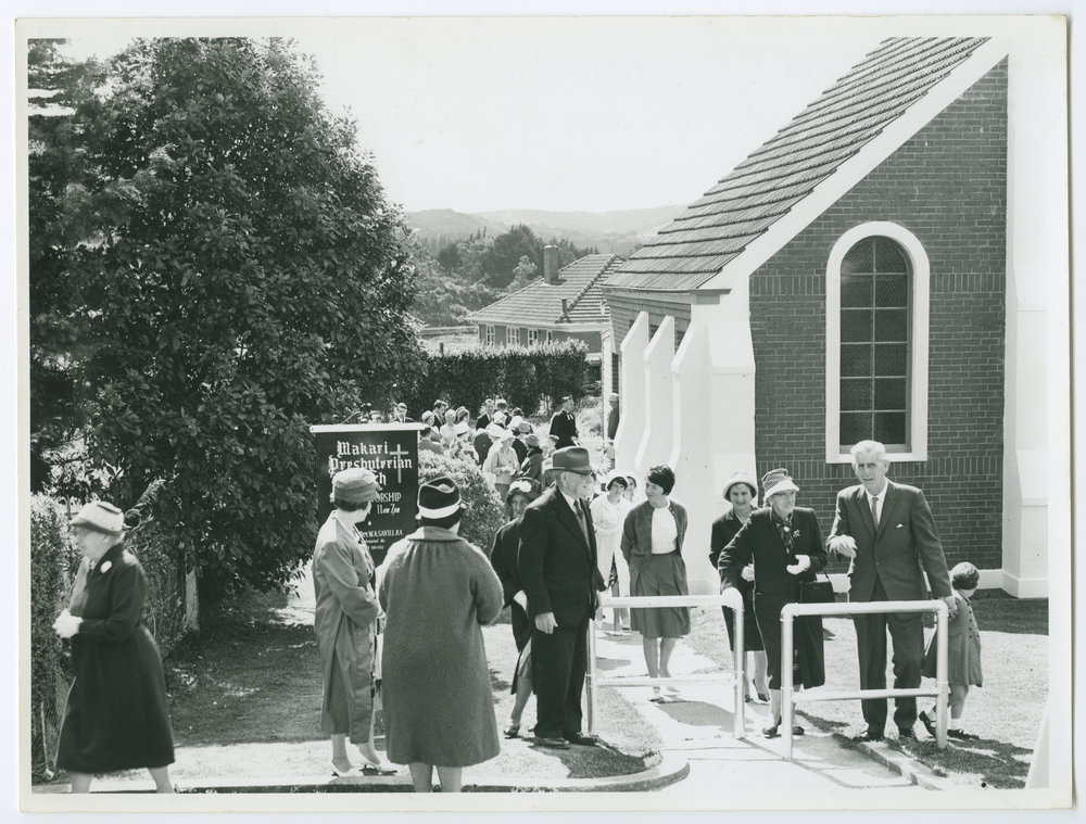 After worship, Wakari Church