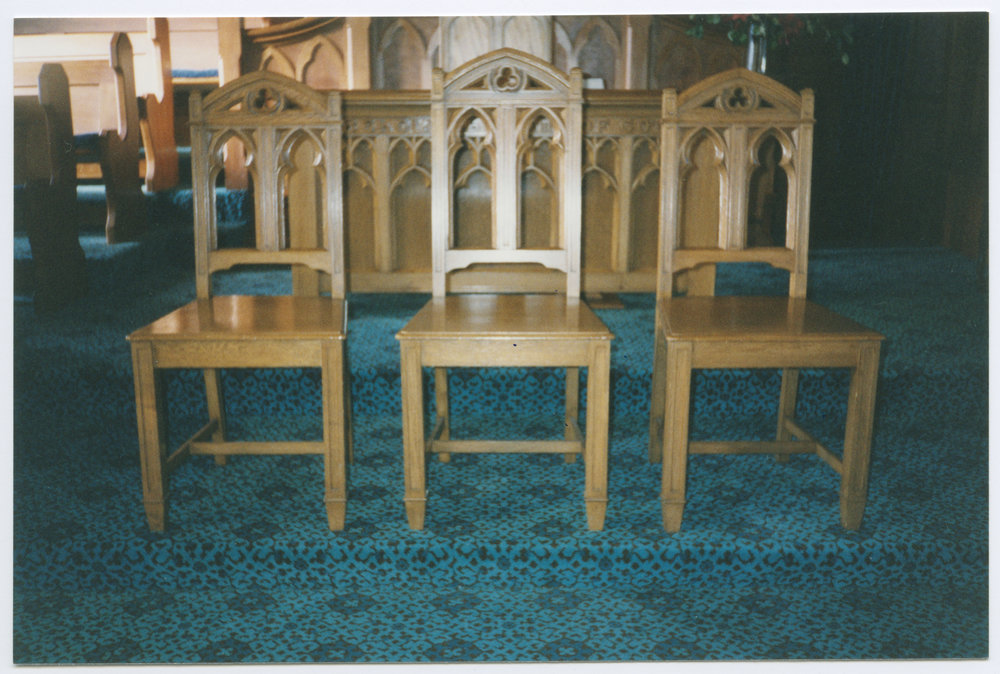 Musselburgh Church Communion chairs | Presbyterian Research Centre