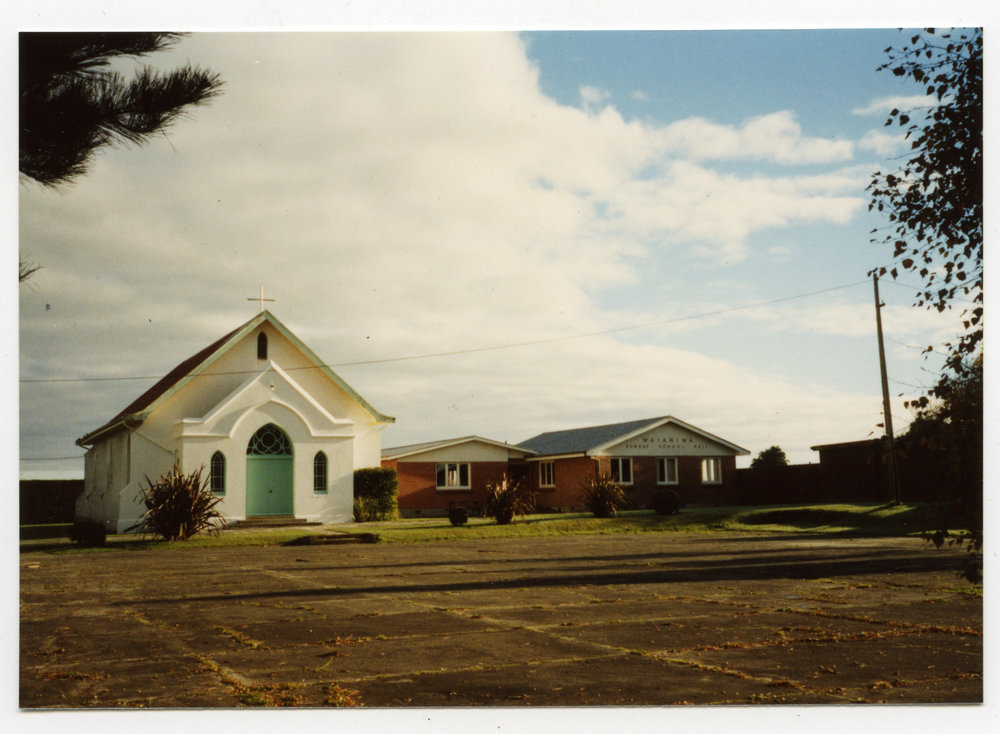 Waianiwa church and hall