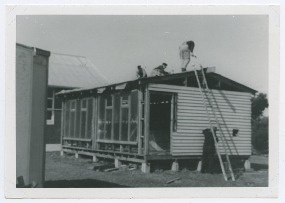 Re-erecting new Infant Building | Presbyterian Research Centre