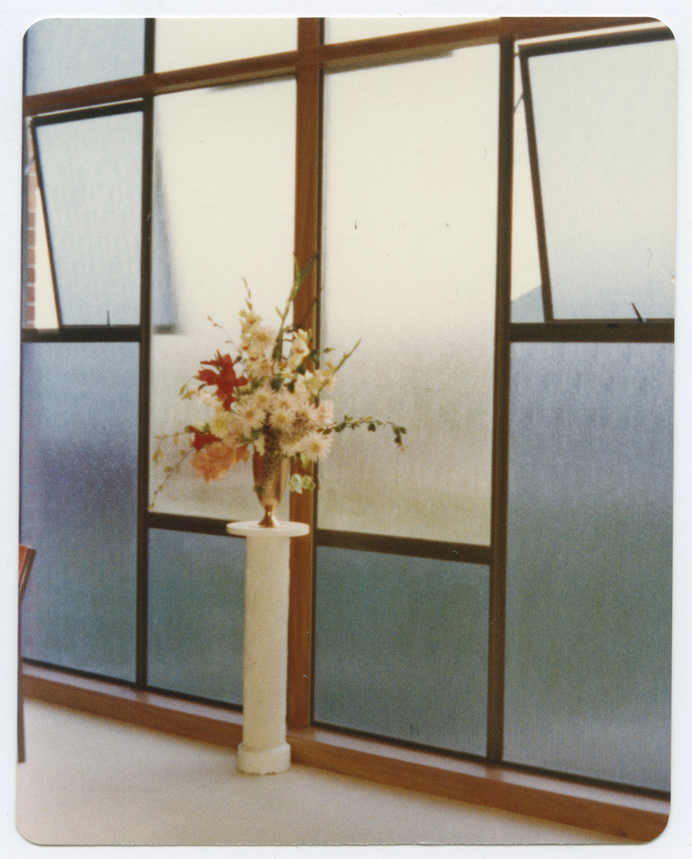 Floral art display