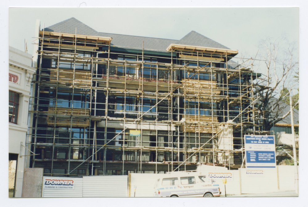 Construction of Presbyterian Social Services building