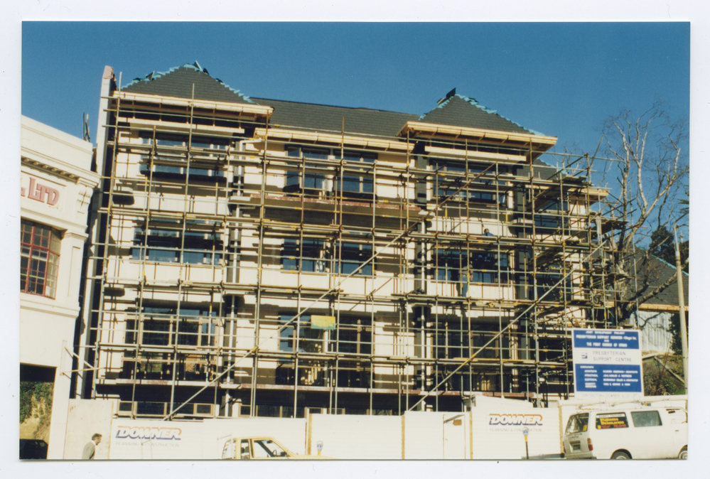 Construction of Presbyterian Social Services building