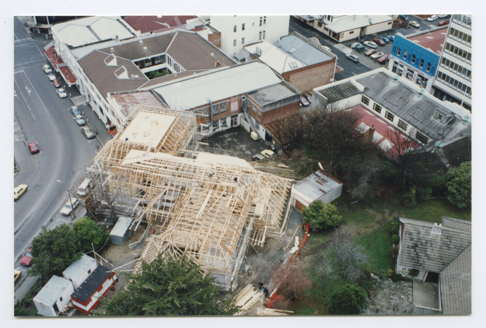 Construction of Presbyterian Social Services building