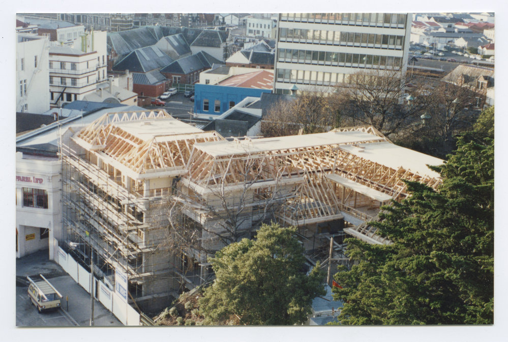 Construction of Presbyterian Social Services building
