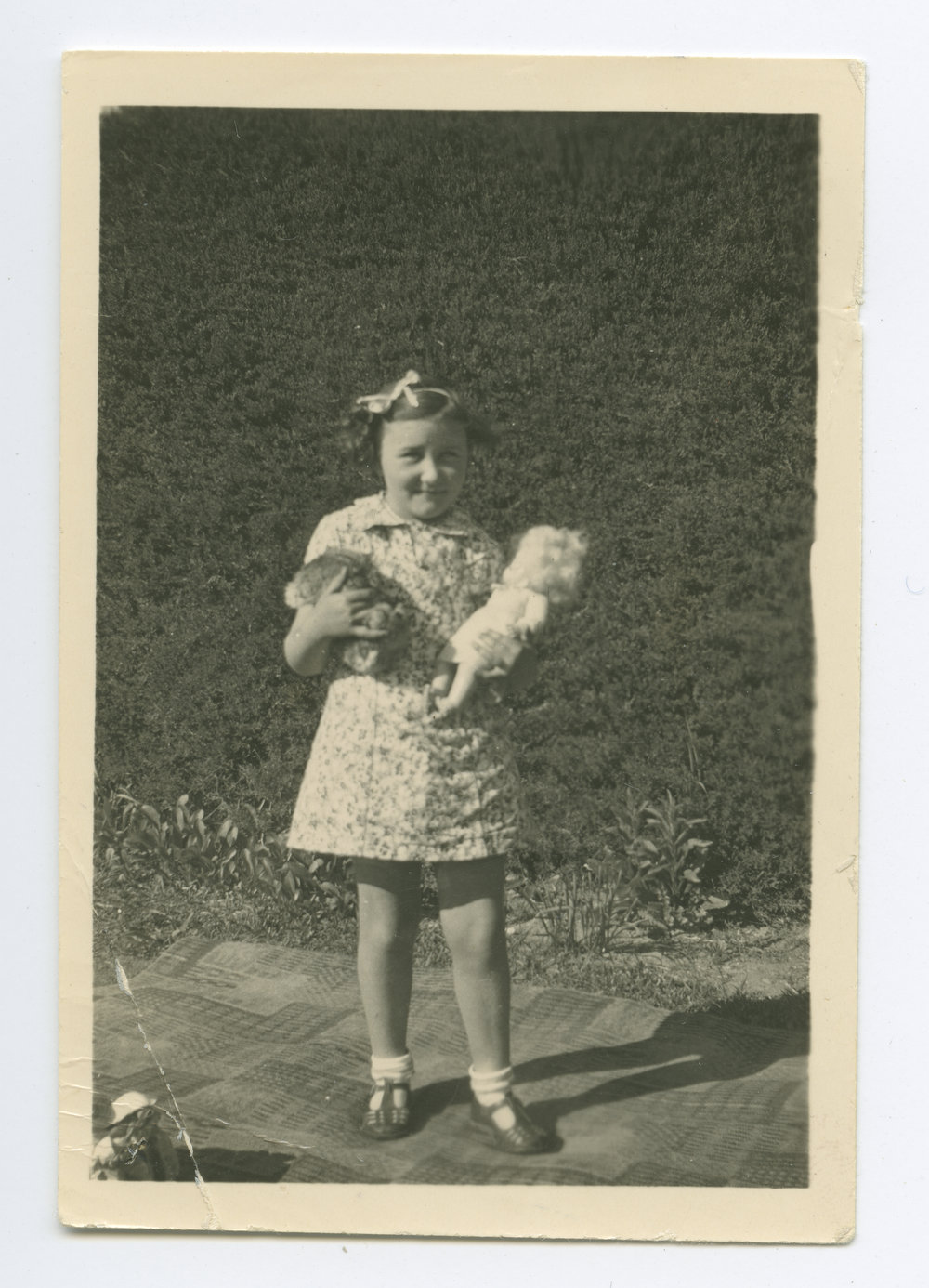 Adopted daughter of Margaret Leishman