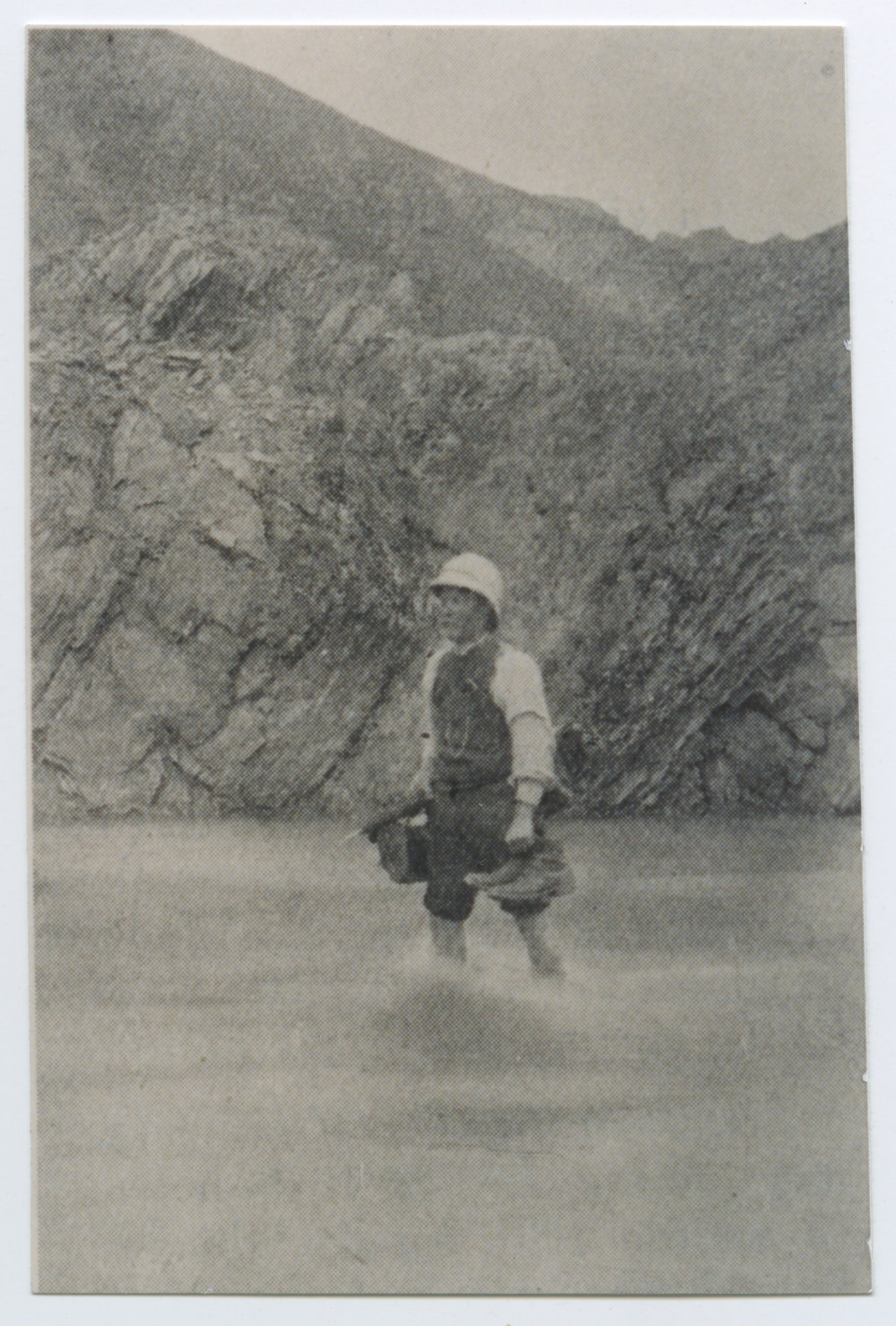 Rev. Alexander Don crossing Moke Creek