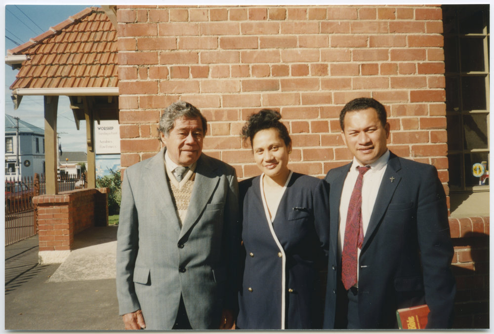 Mrs Ere Talagi and Rev. Don Ikitoelagi