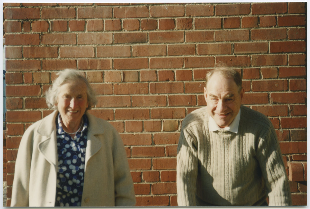 Mrs Edna Patrick and Mr Alan Maxwell