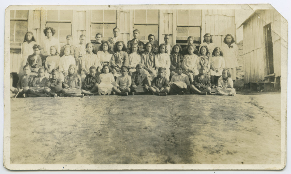 Ruatahuna school children