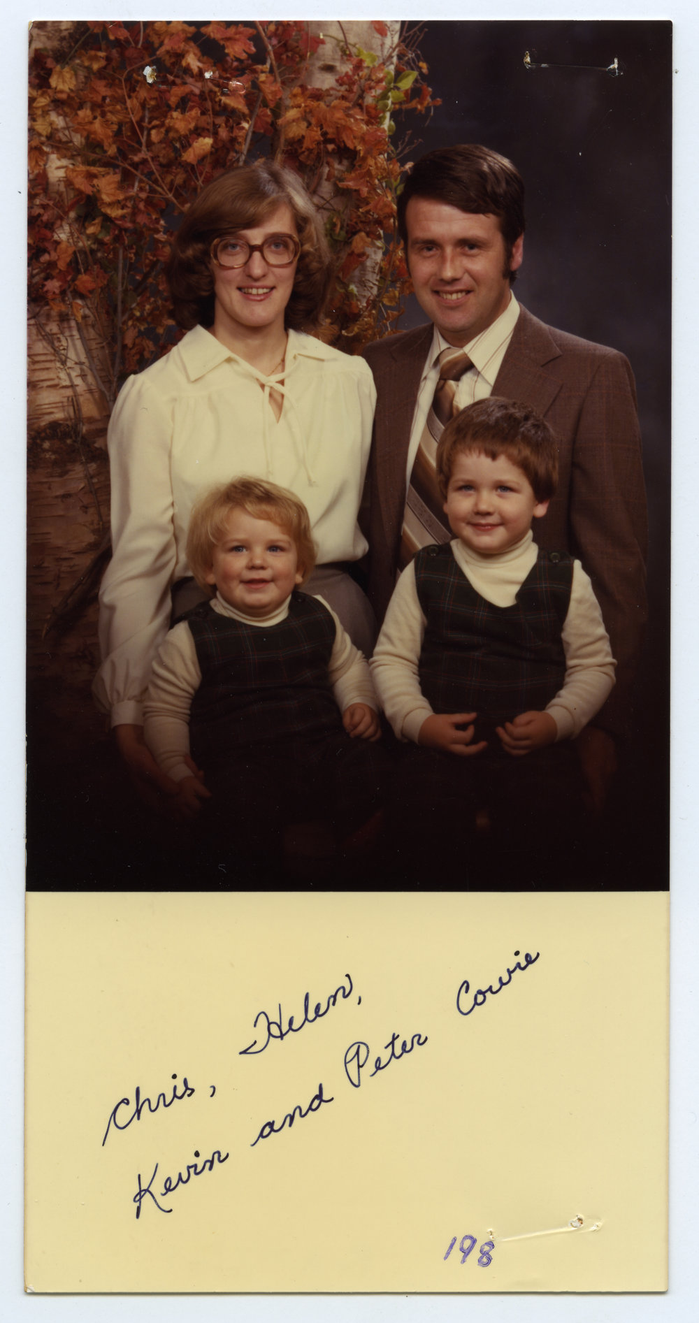 Mr C. Cowie and family