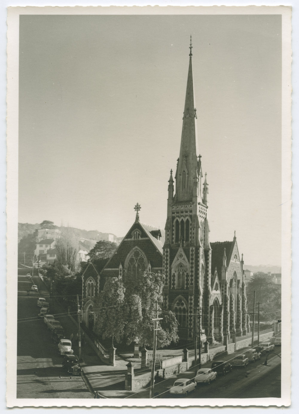 View of Knox Church, Dunedin