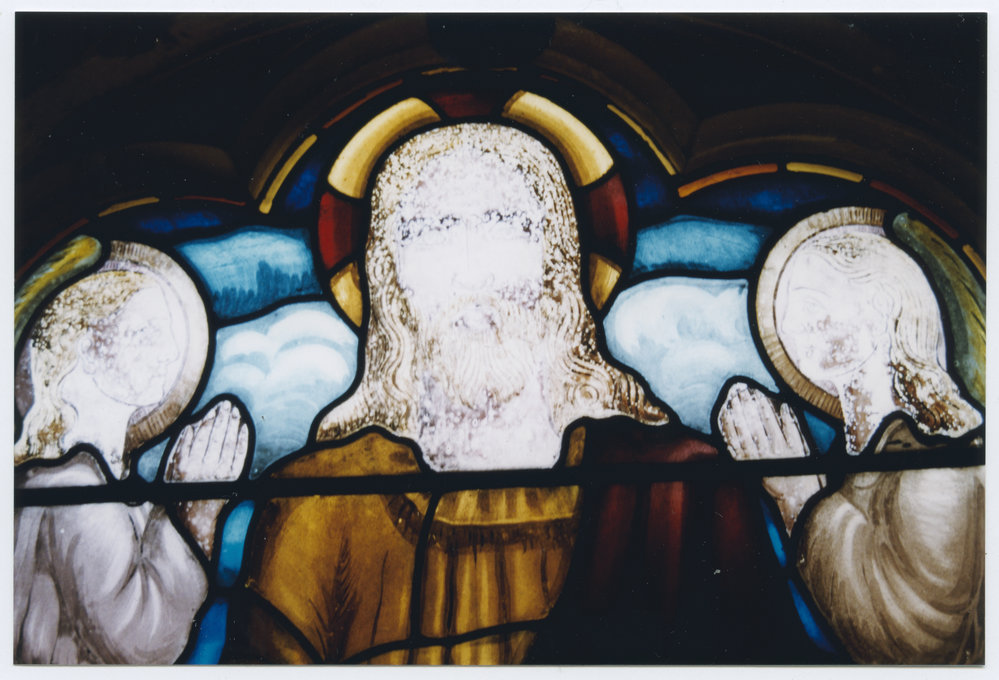Christ with two angels