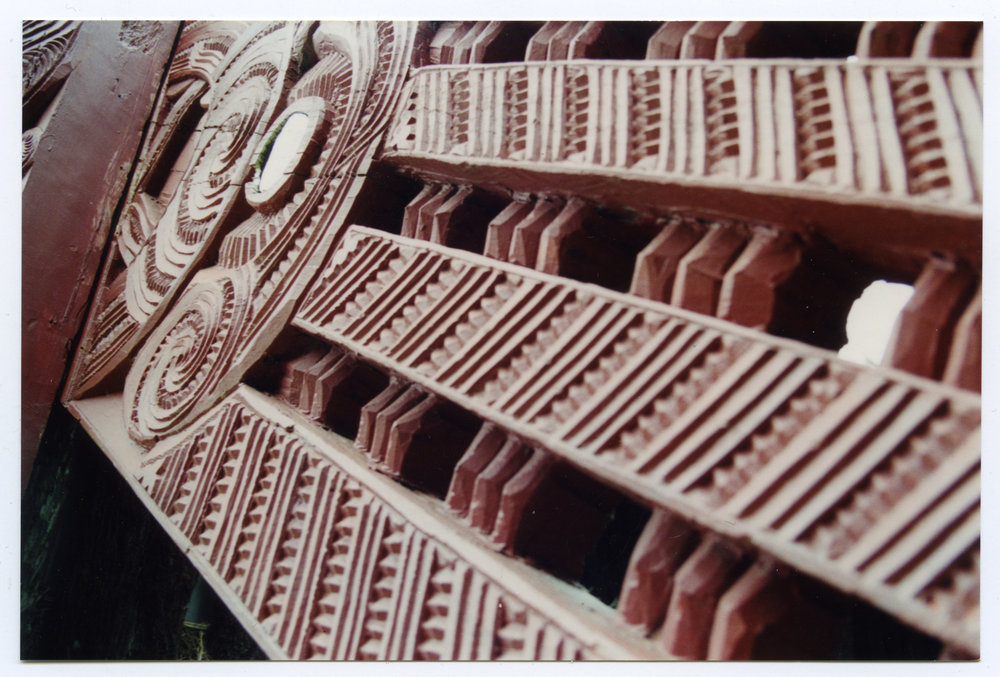 Carving from Te Maungarongo