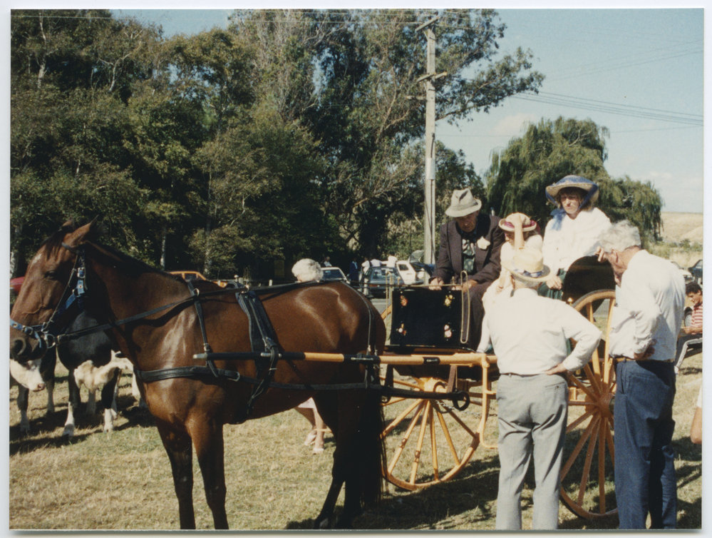 Service at site of Turakina Maori Girls' School