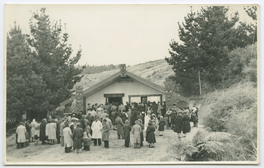 Opening of the Te Hinota meeting house