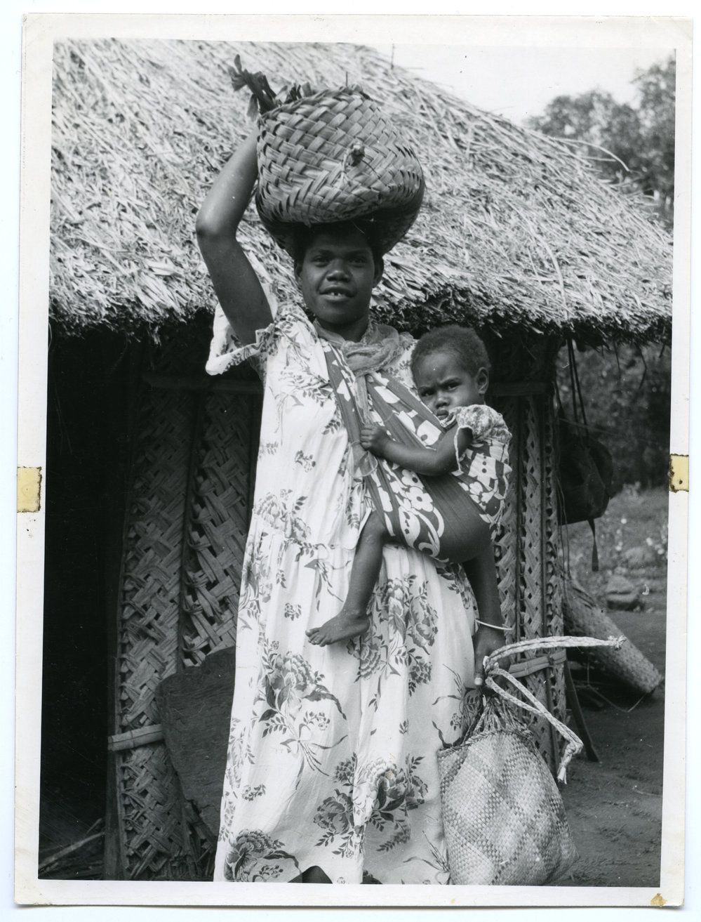 Mother and child on Tongoa
