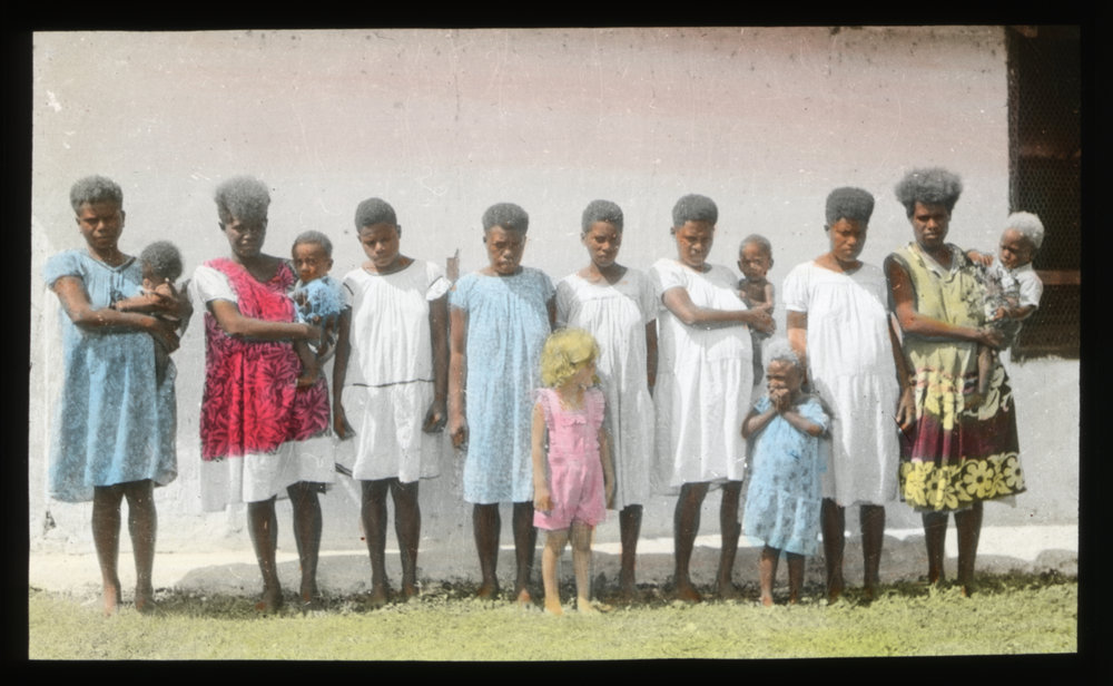 Students' wives, Tangoa | Presbyterian Research Centre