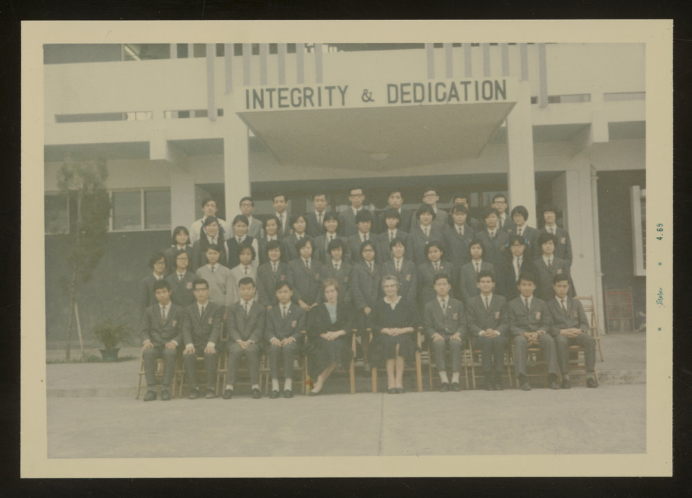 Students and teachers of Hoh Fuk Tong College