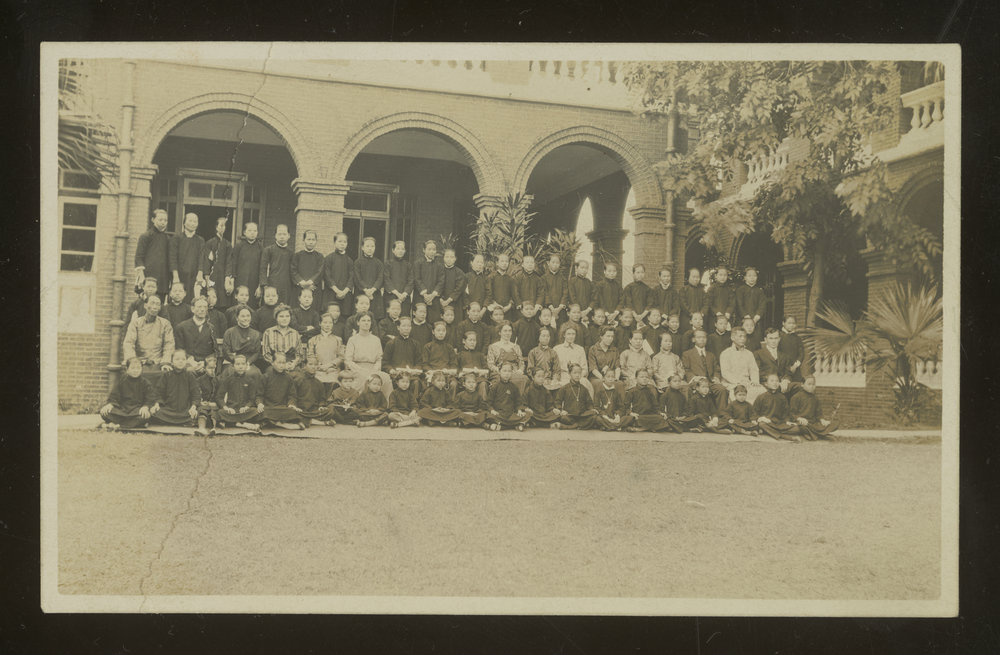 Girls School Staff &amp; Pupils, Canton