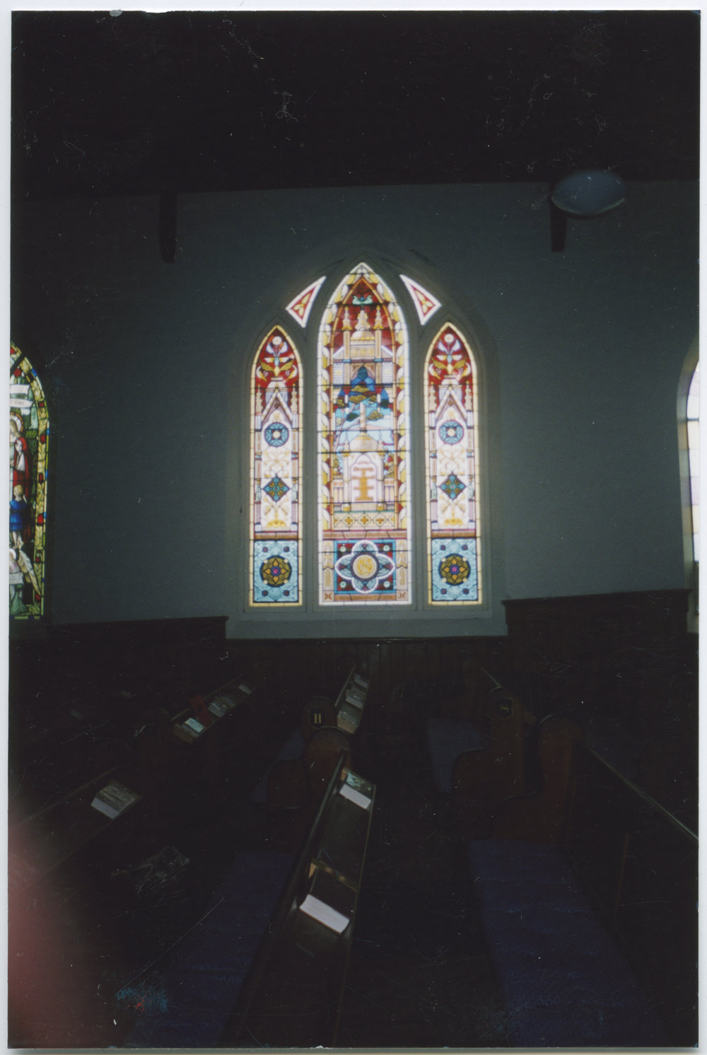 Andersons Bay Church stained glass windows