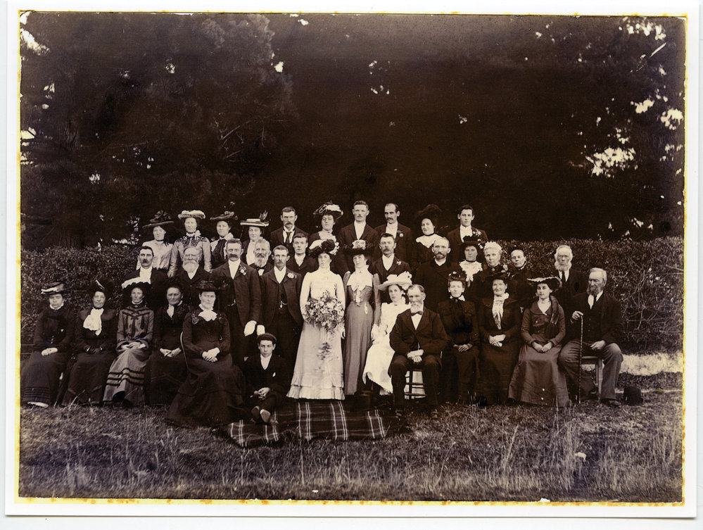 Wedding of M. McDonald and F. K. Caverhill