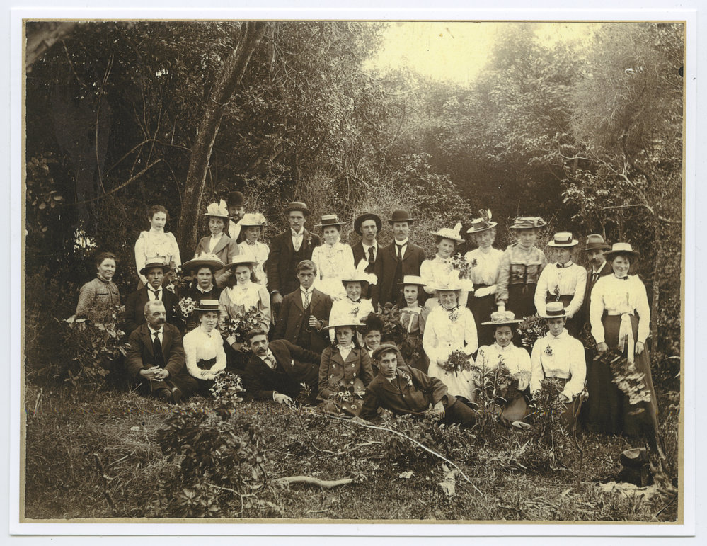 Palmerston Church group in bush