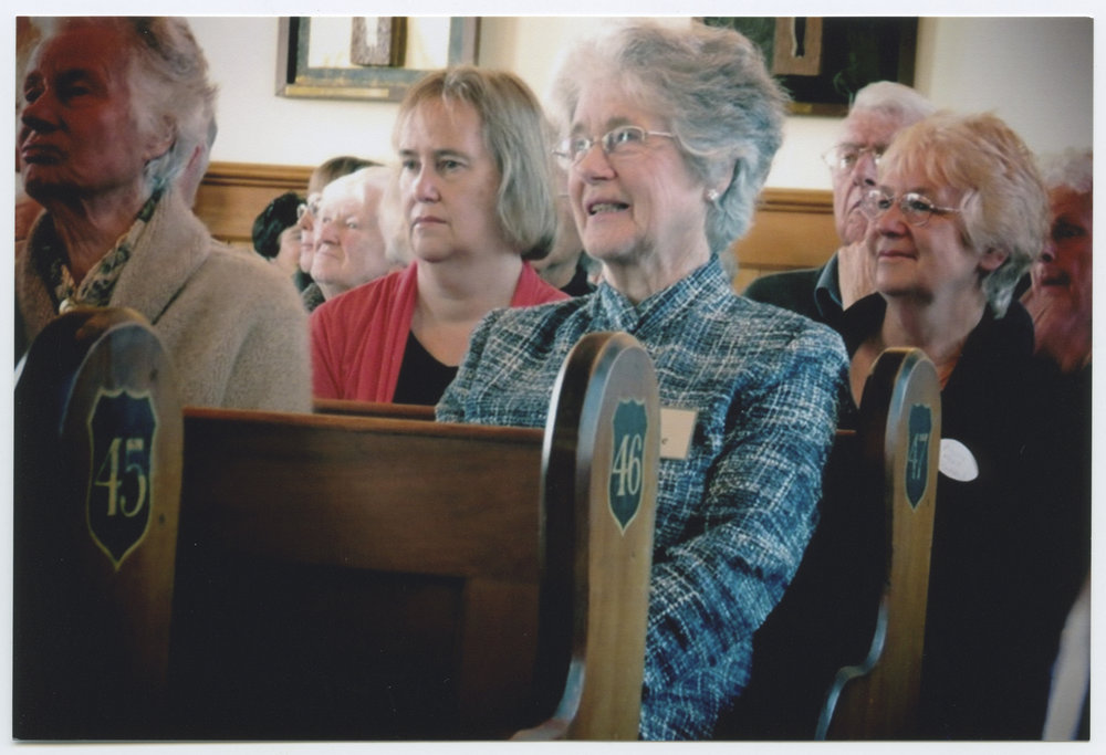 Congregation at Andersons Bay 150th Anniversary Service
