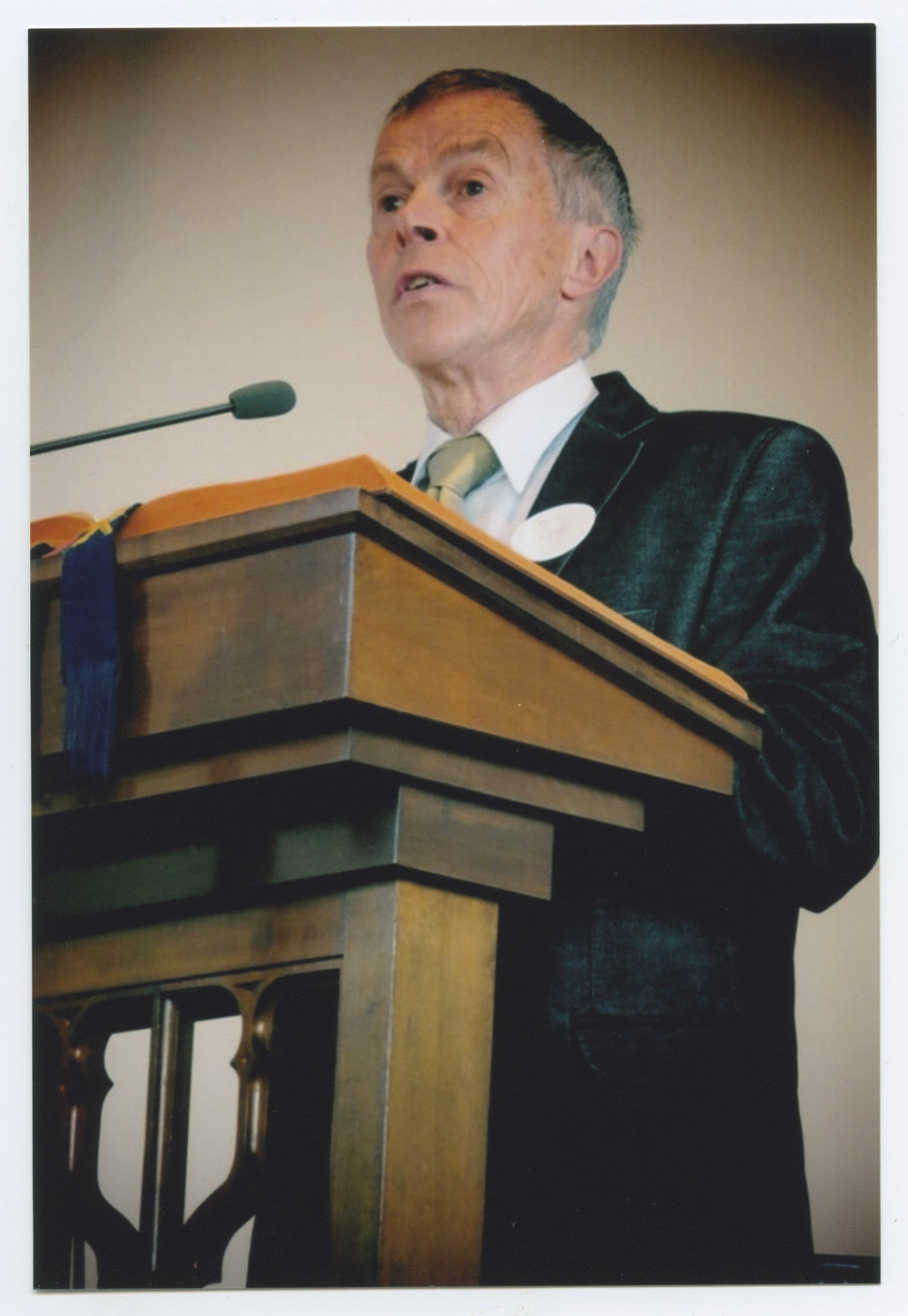 Rev. John Rough, former minister at Andersons Bay