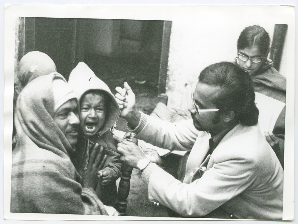 Surinderjeet Cries During Injection