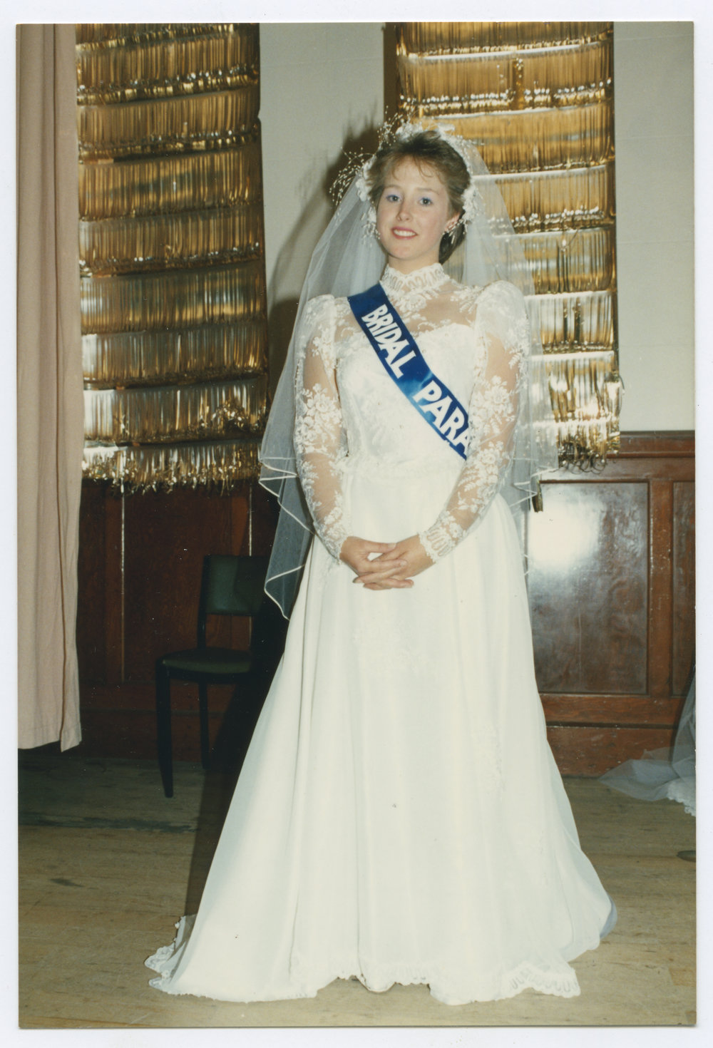 Jaquie Ellis, winner of the Bridal Parade