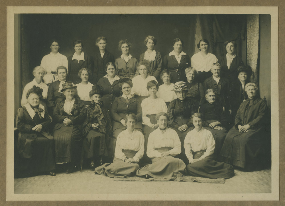 Portrait of a group of women from Knox Church