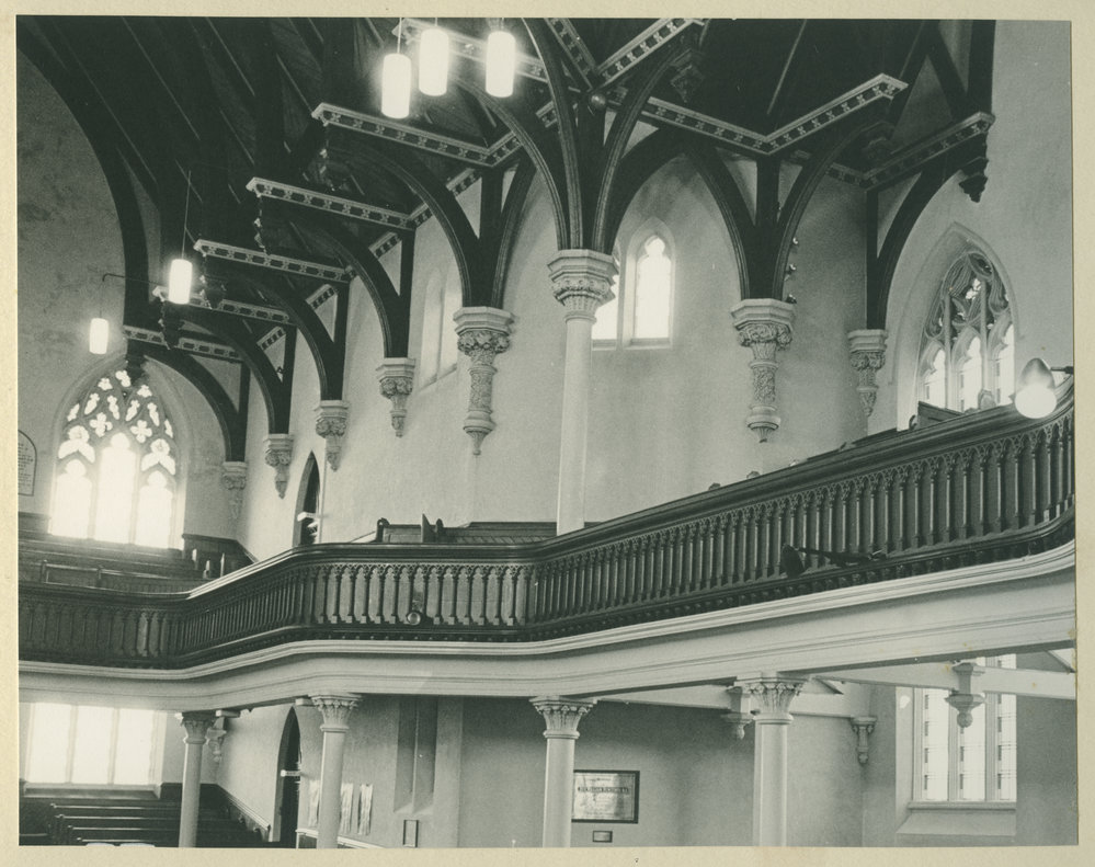 Gallery in Knox Church, Dunedin