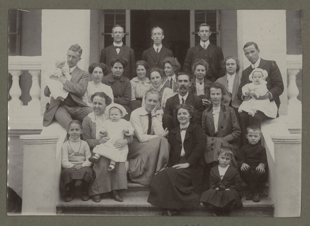 C.V.M Staff And Children, 1914