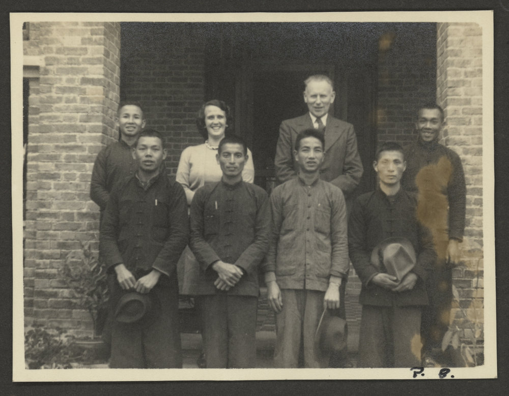 Rev Jansen With Unknown Men