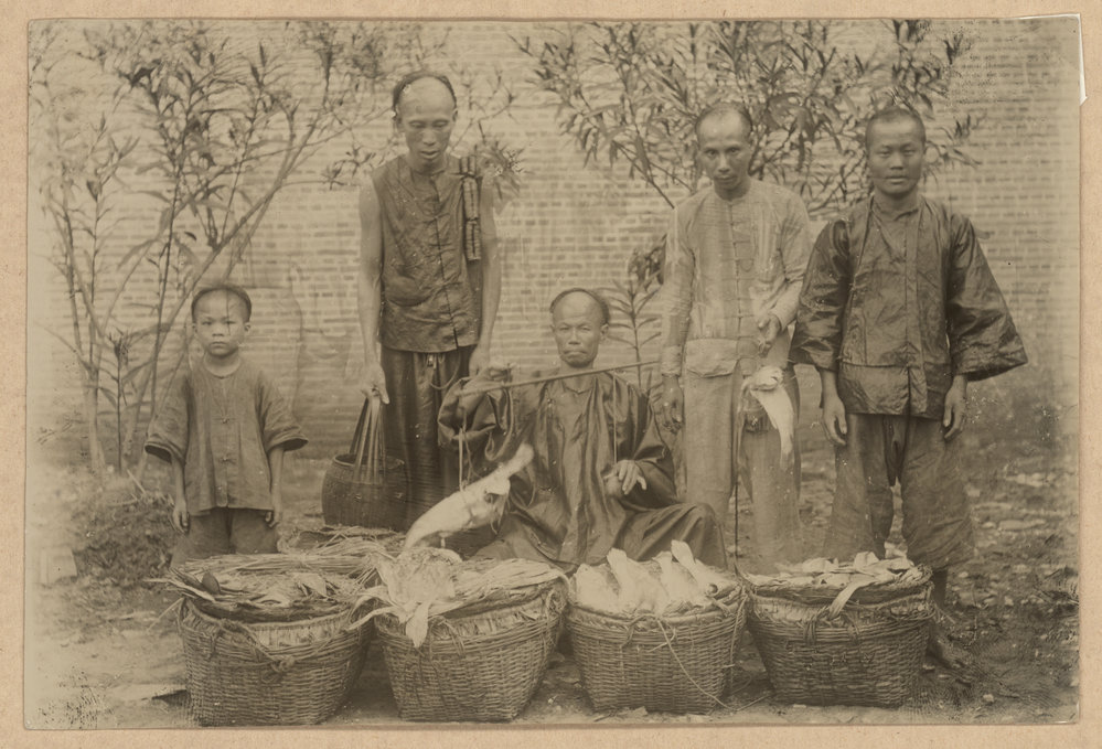 Fish-Merchant's Stall.