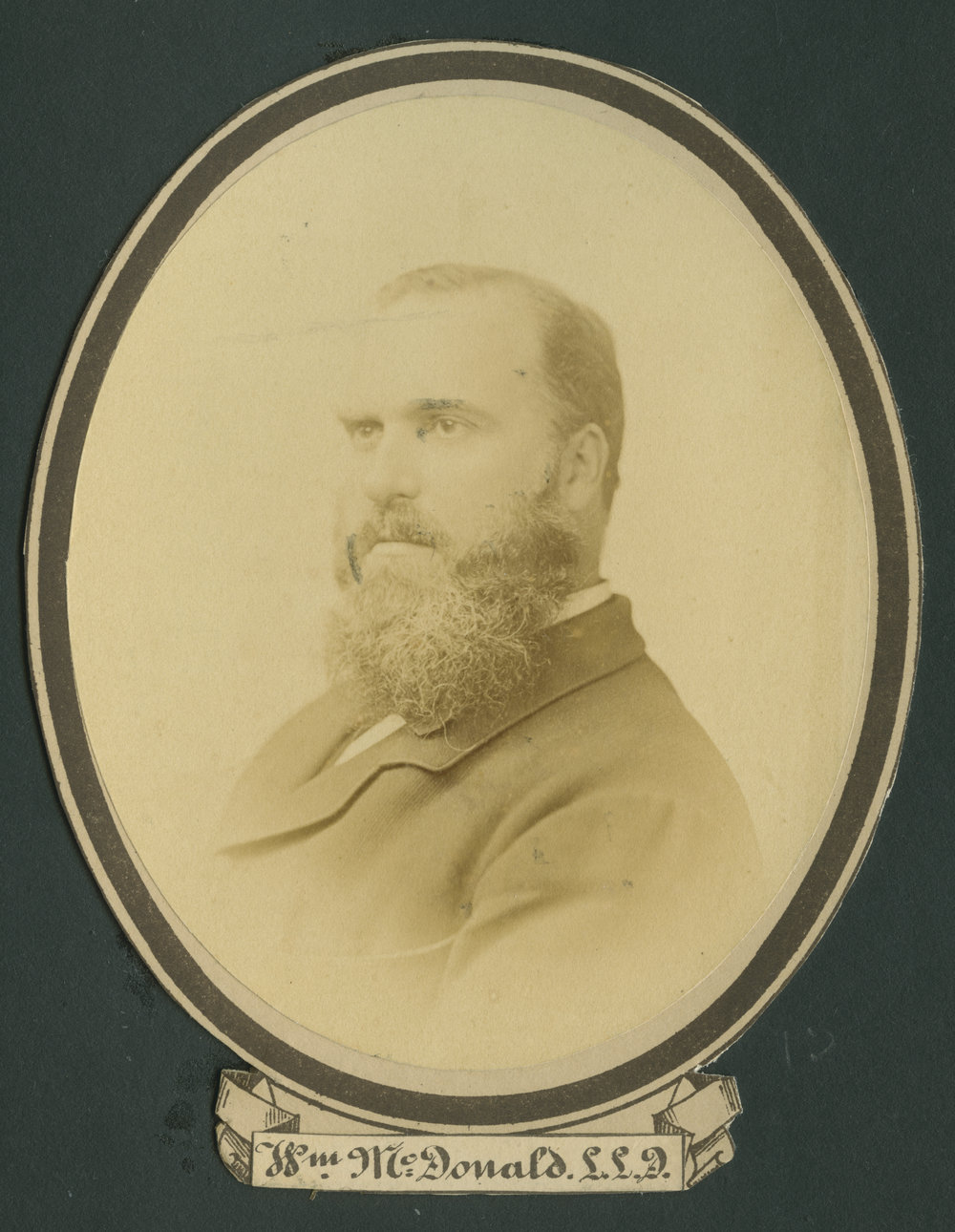 Portrait of William MacDonald LL.D.