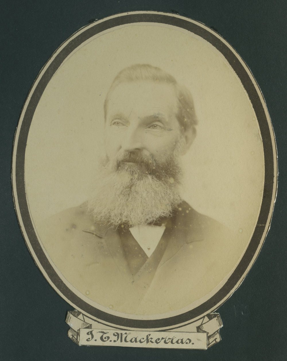 Portrait of J. T. Mackerras