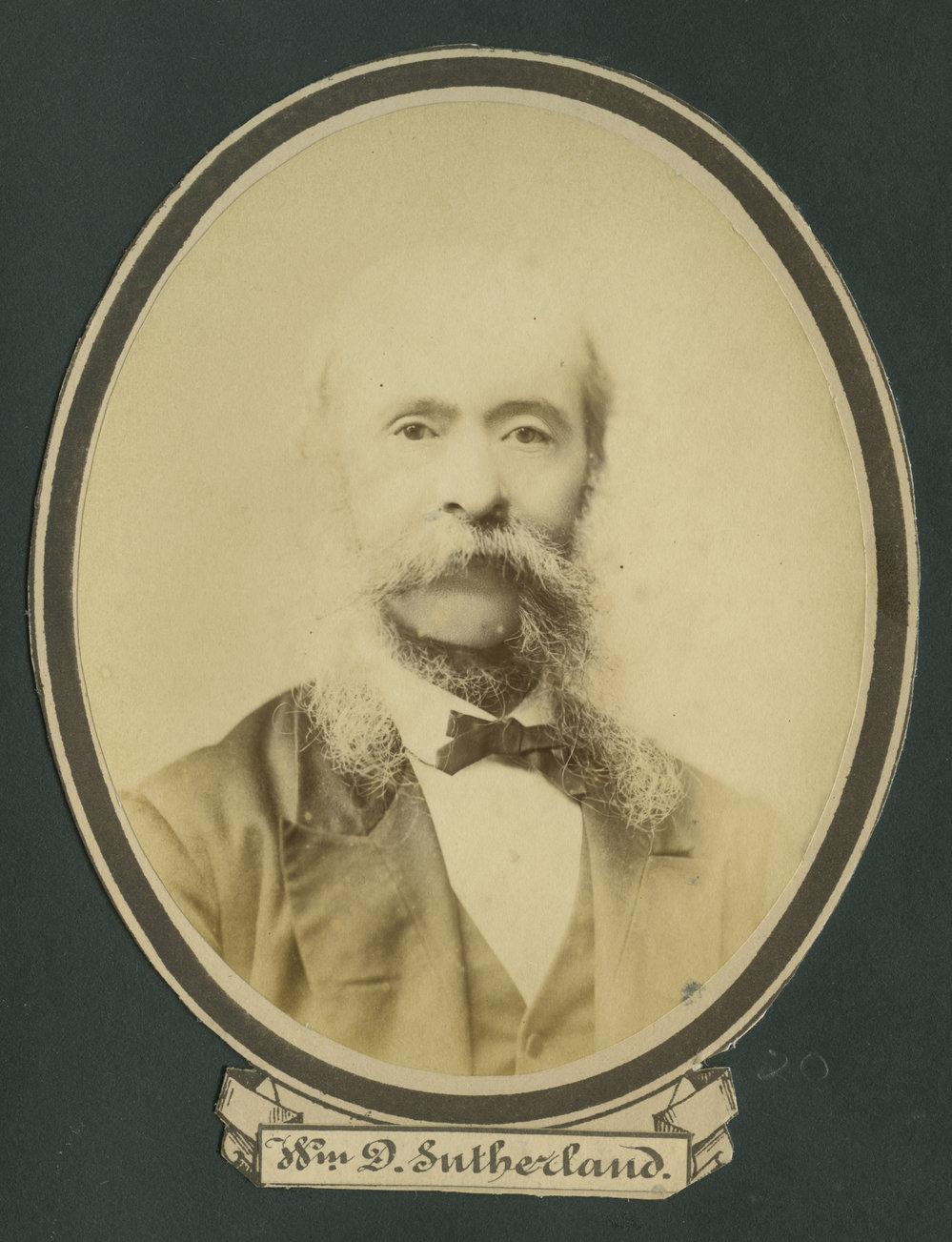 Portrait of William D. Sutherland