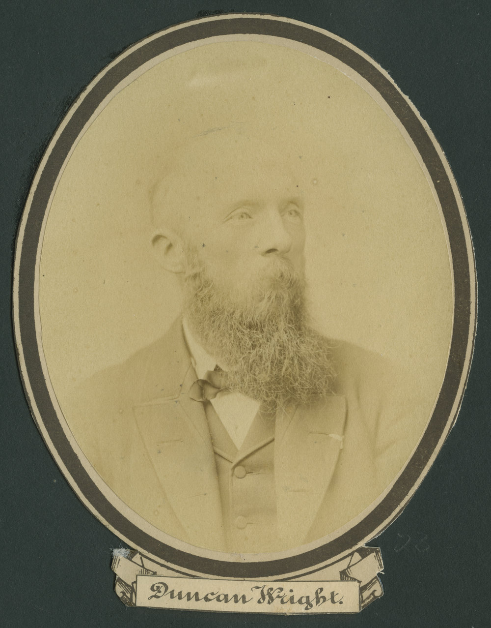 Portrait of Duncan Wright