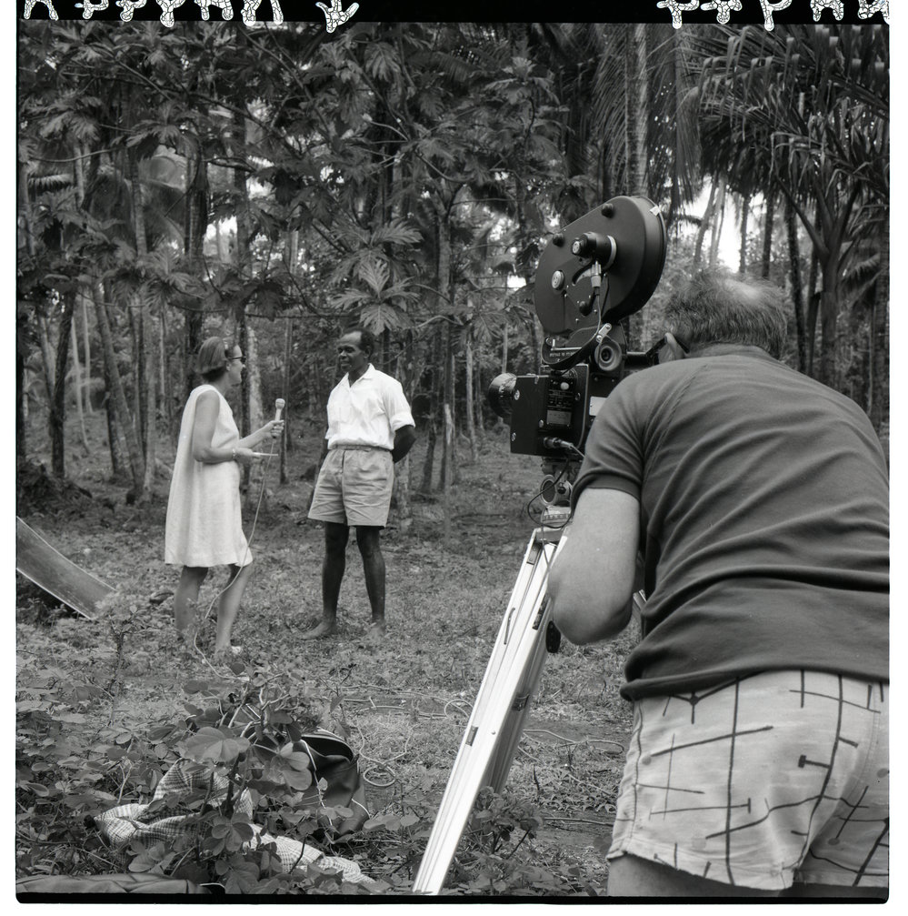 Filming "Islands Arising"