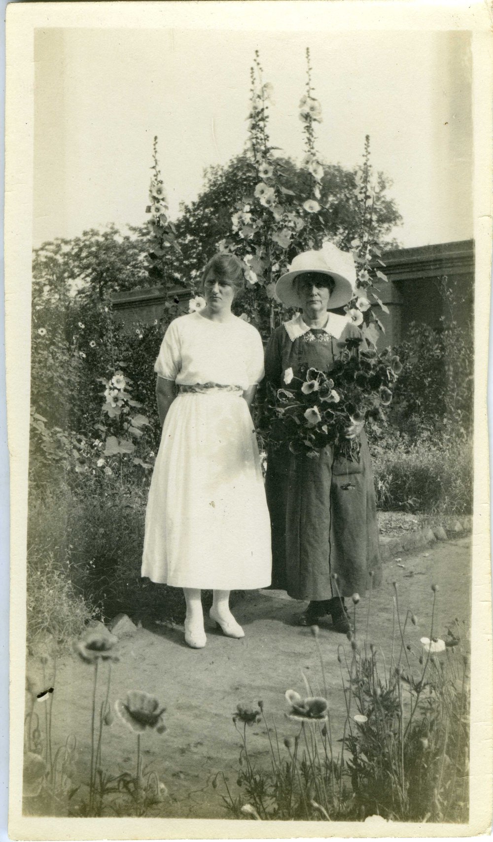 Miss D.M. Mathew and Miss A.E.Henderson.