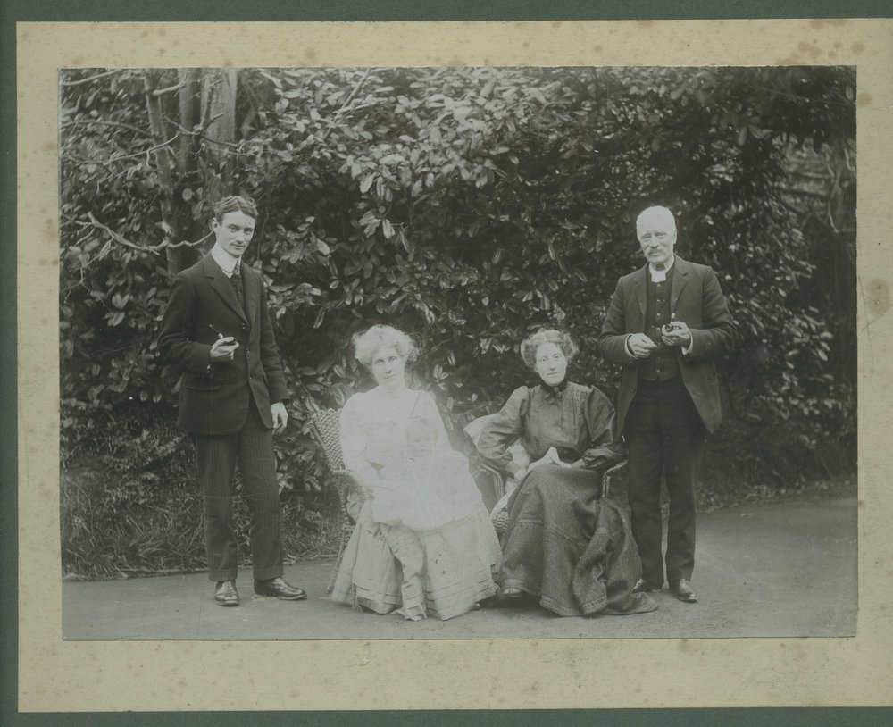 Rev. E. C. and Mrs E. J. Tennent and relatives