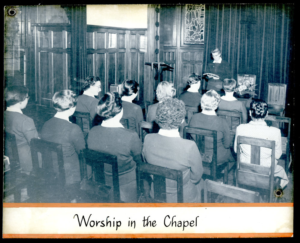 Worship in the Chapel.