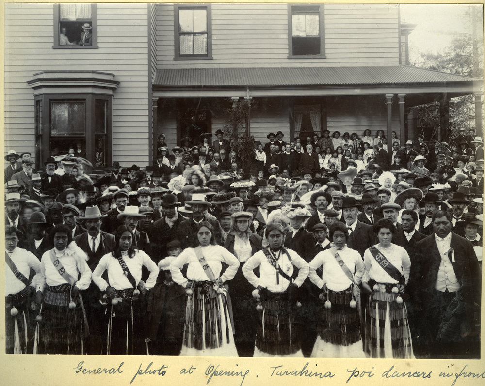 Opening of the Turakina Maori Girl's School.